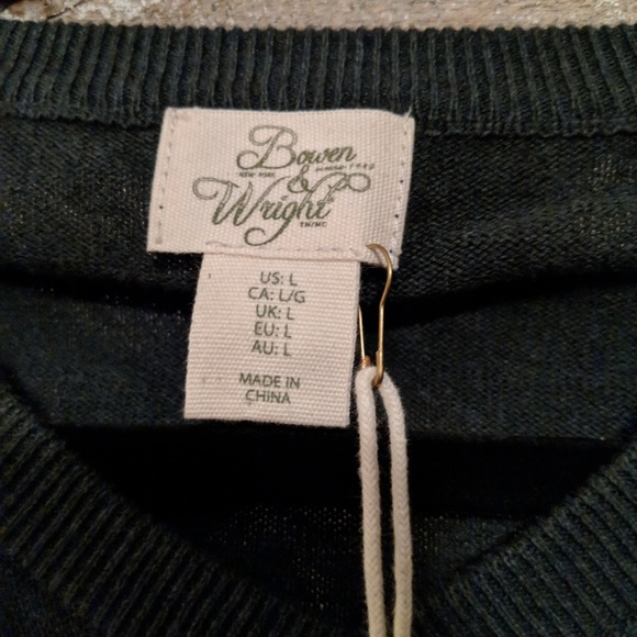 Bowen & Wright long sleeve knit sweater. BNWT. - Picture 3 of 6